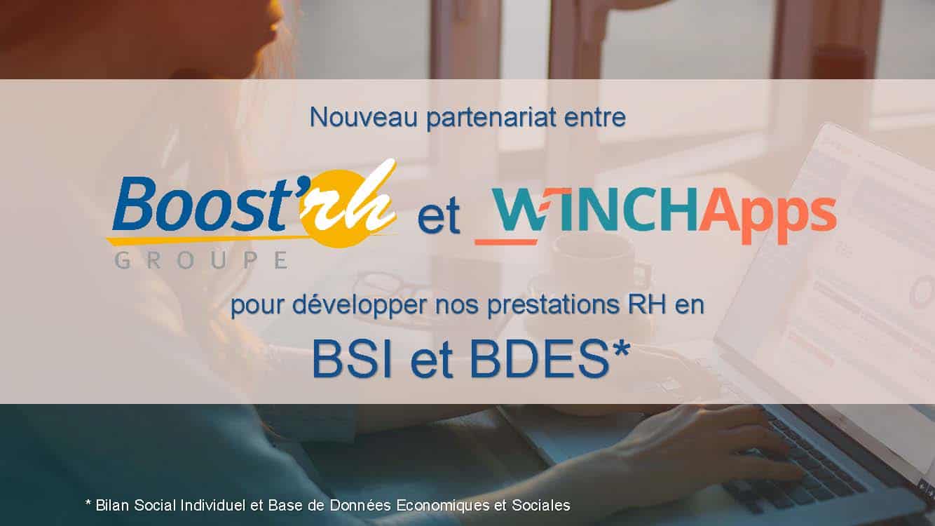 BSI et BDES : un partenariat gagnant entre Boost’RH Groupe et WINCHApps 