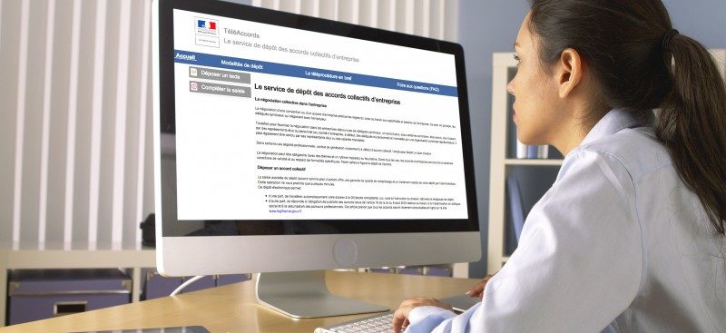 DRH déposez vos accords sur Internet