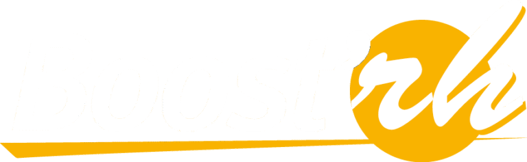 logo boostrh blanc